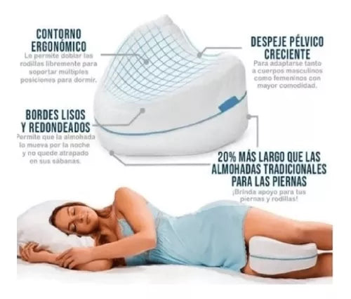 2x Cojín Almohada Para Piernas LegPillow™!  (COMPRE 1 Y LLEVA 2)